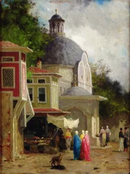 Constantinople, View of the Brutus Column